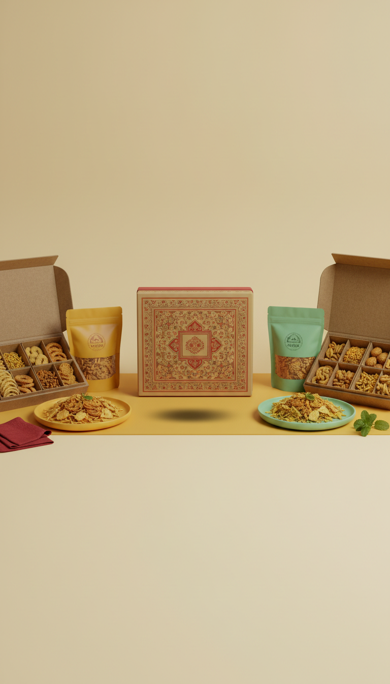 Classic Farsan Gift Box Gold-Accented